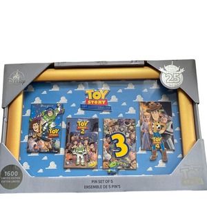 Disney Store Pixar Toy Story Collectible Pin Set | Limited Edition 1600